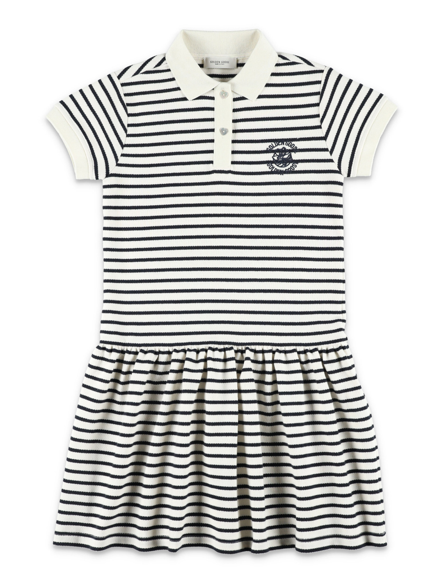 Kid - Polo striped dress - Spazio Pritelli