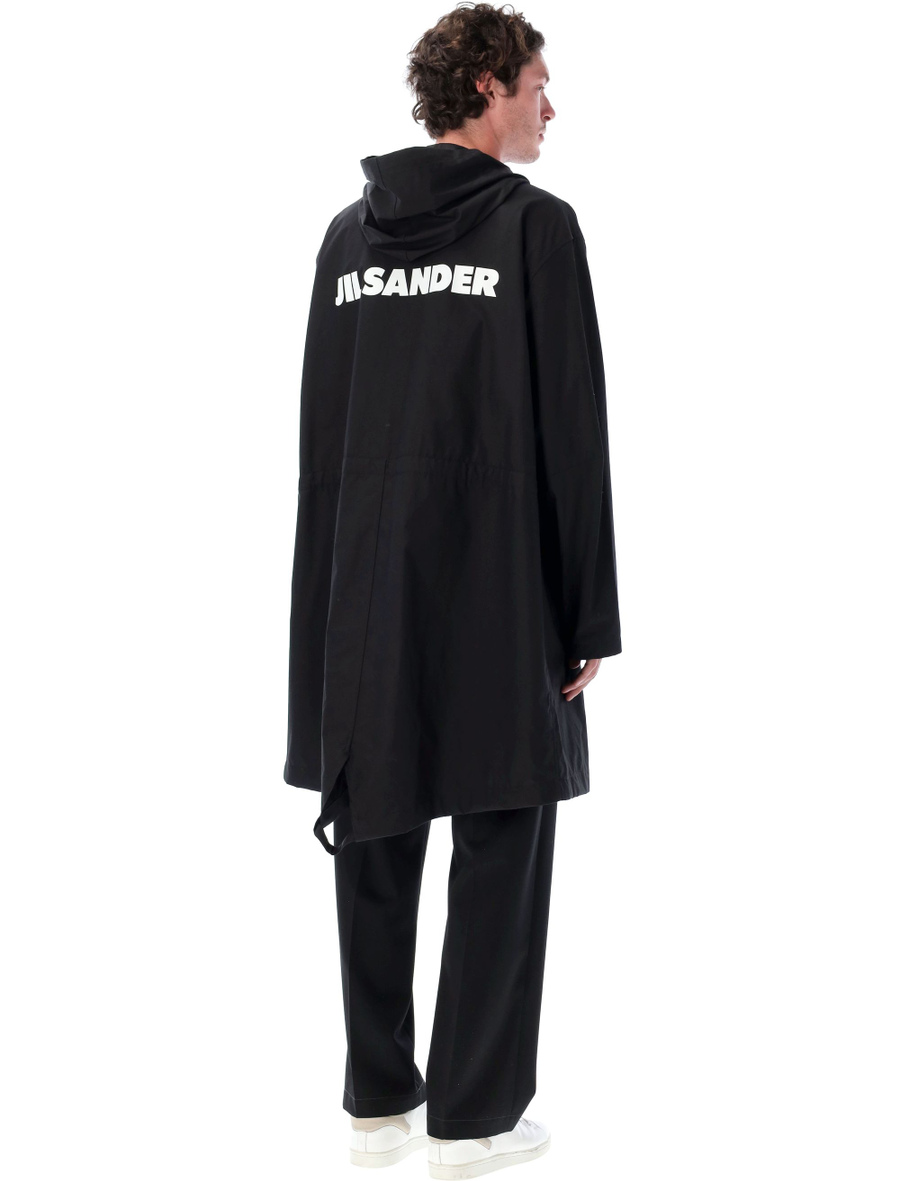 Cotton Logo parka - Spazio Pritelli