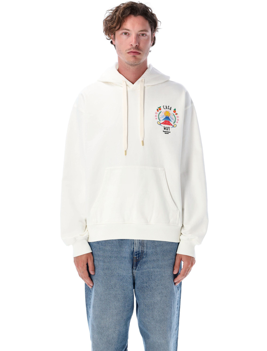 Casa Way Mountain embroidered hoodie - Spazio Pritelli