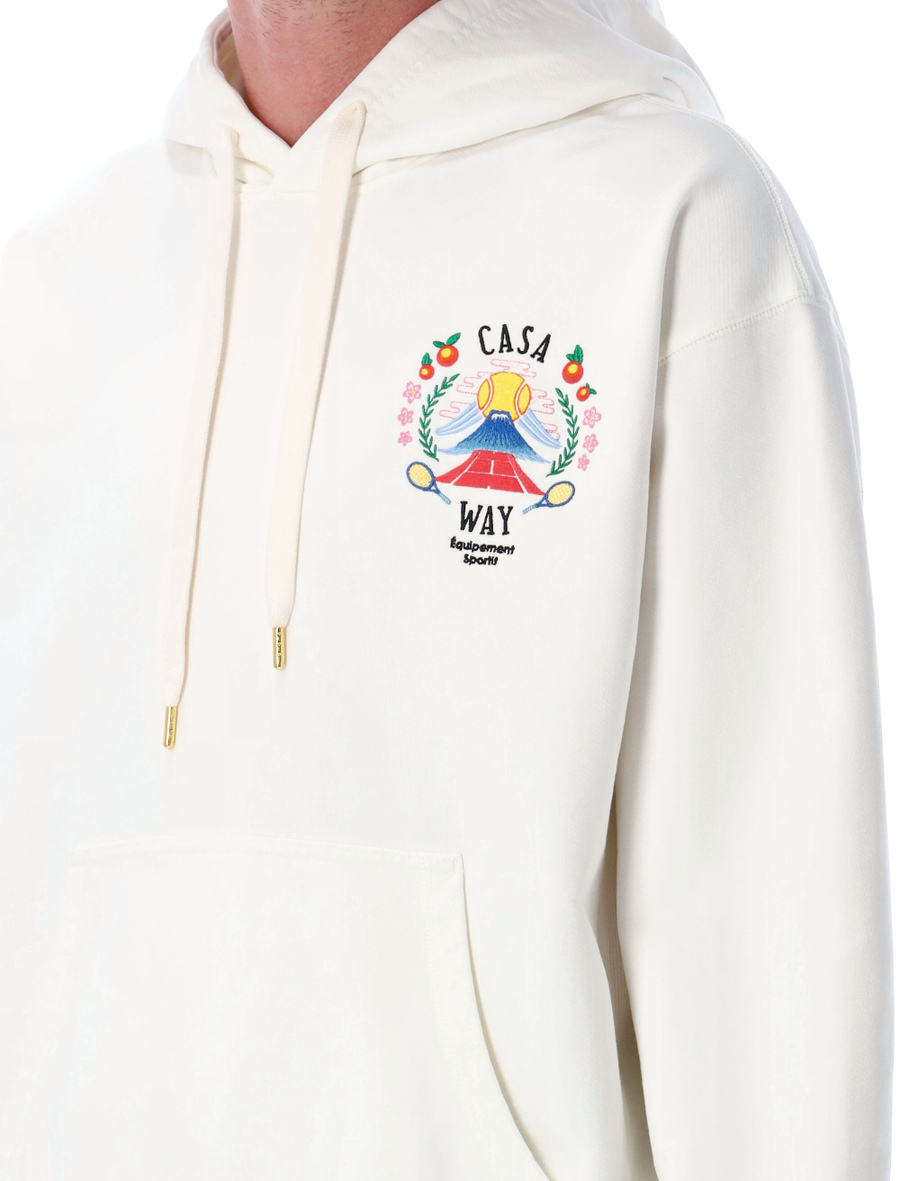 Casa Way Mountain embroidered hoodie - Spazio Pritelli