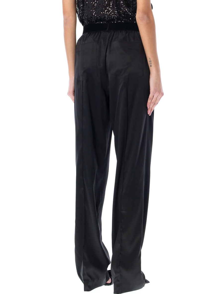 Silk satin pijama pant - Spazio Pritelli