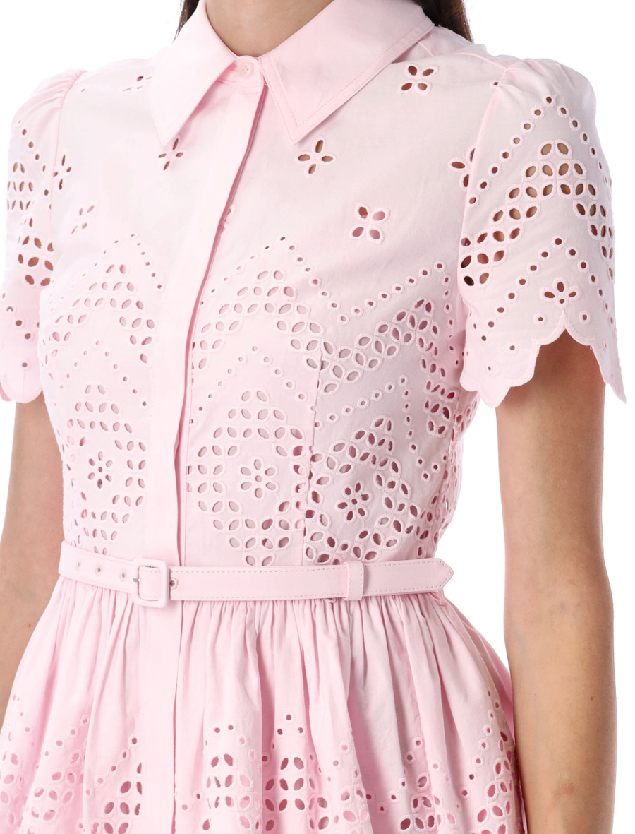 Broderie mini dress - Spazio Pritelli