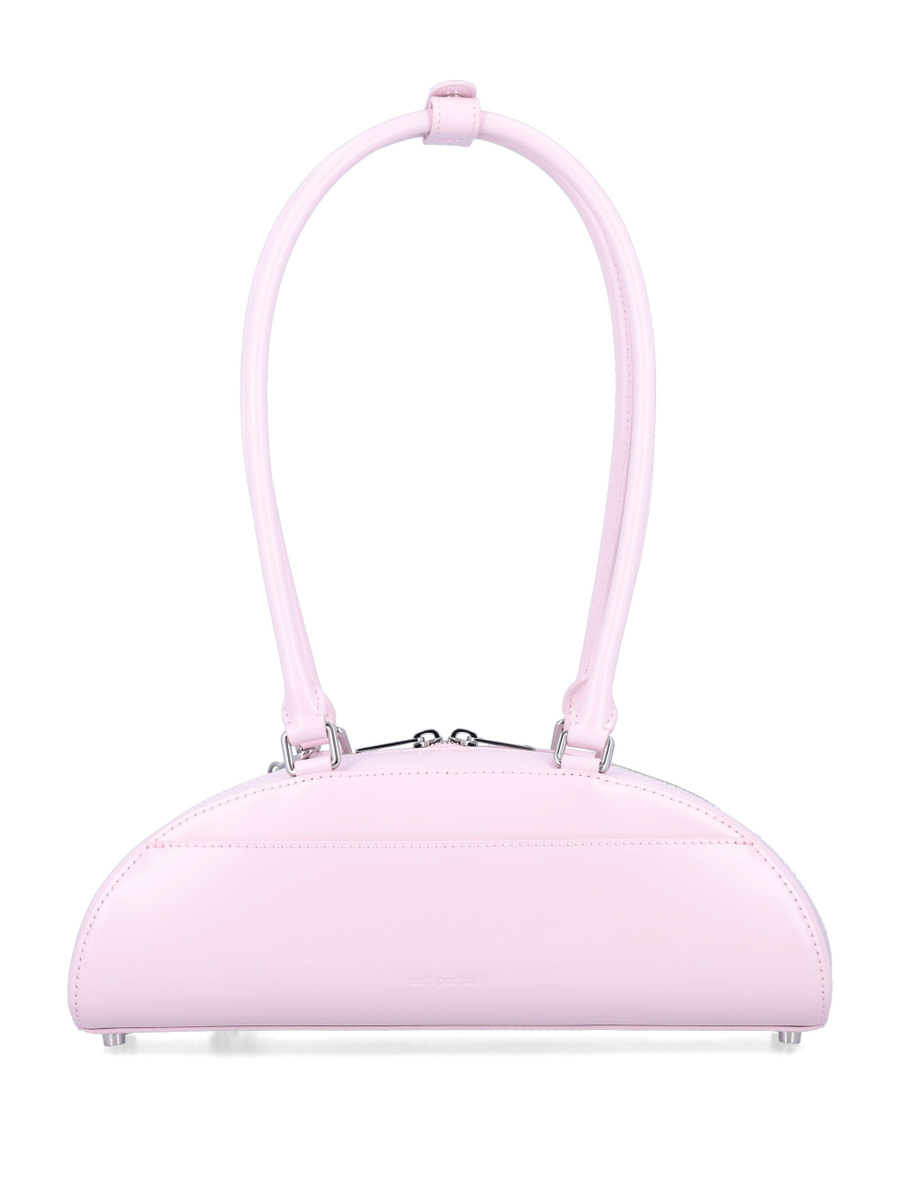 CURVED CHARM SHOULDER BAG - Spazio Pritelli