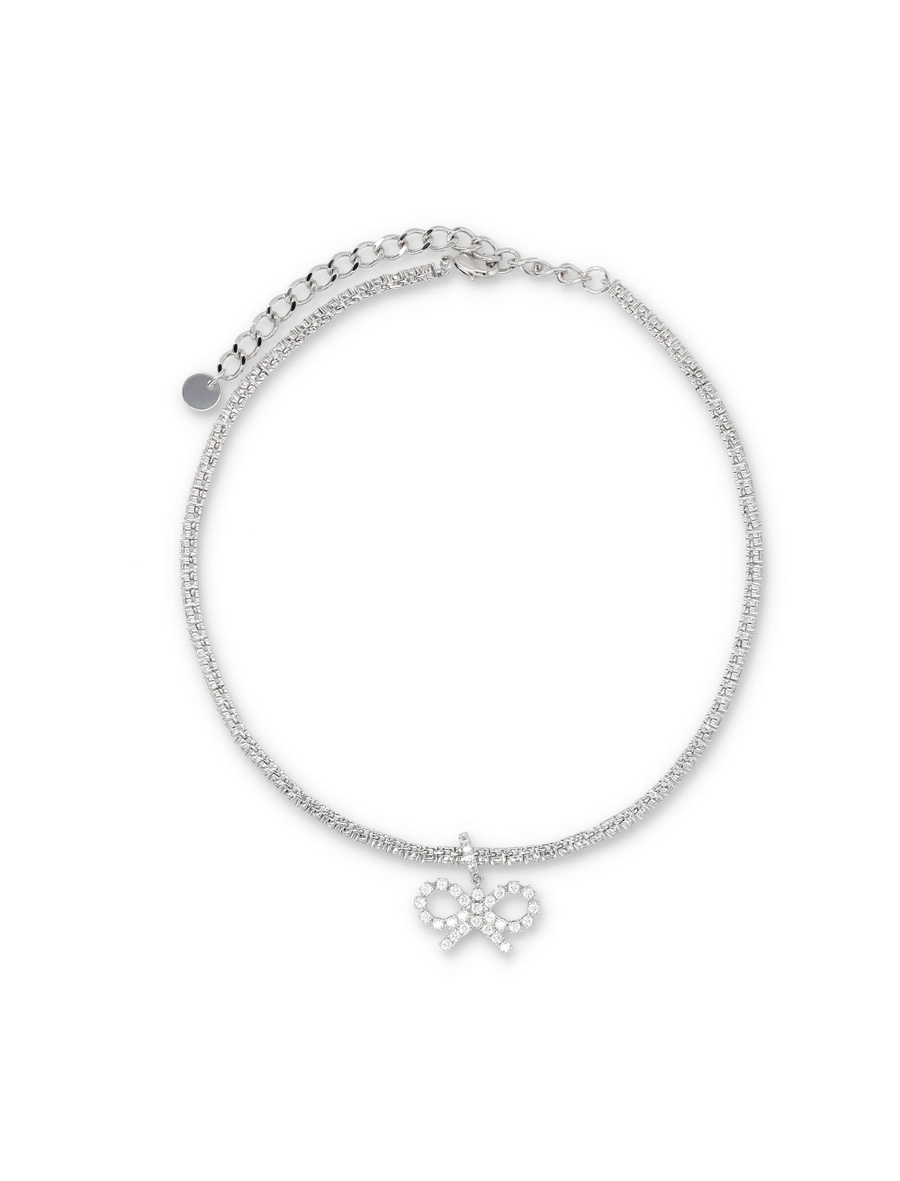 TENNIS NECKLACE BOW - Spazio Pritelli