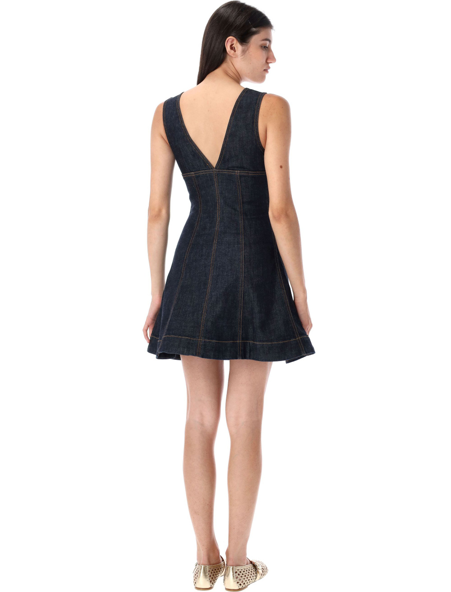 Denim mini dress - Spazio Pritelli
