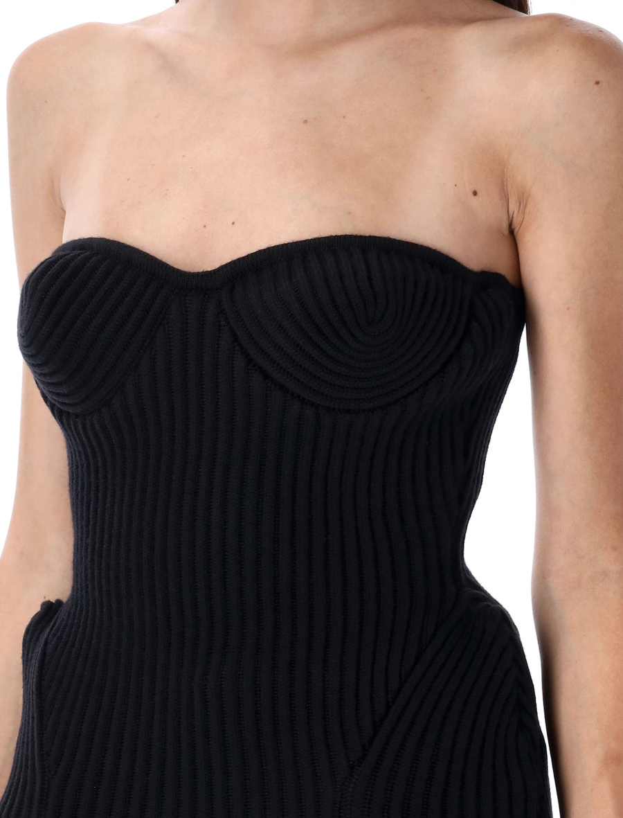 Knitted bustier top - Spazio Pritelli