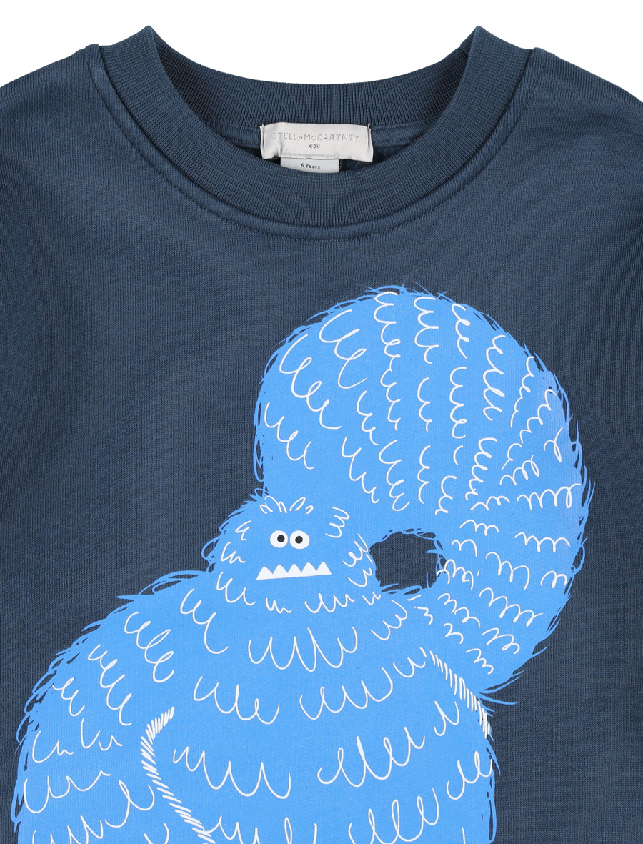 Kid - Monster graphic sweatshirt - Spazio Pritelli