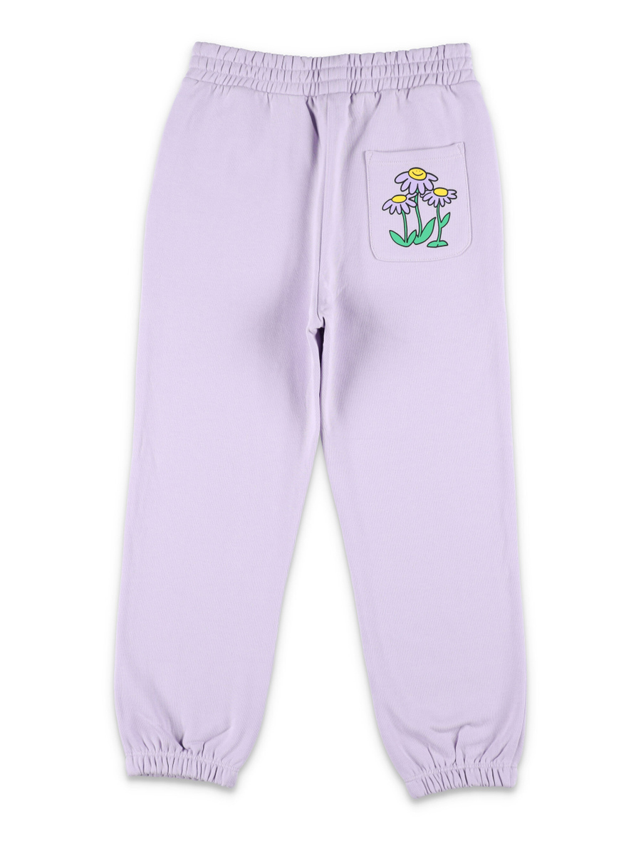 Kid - Flower print sweatpants - Spazio Pritelli