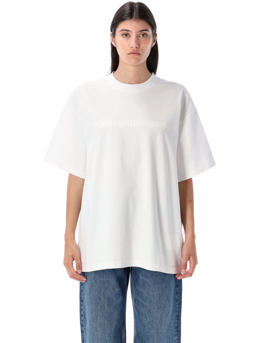 Oversized logo t-shirt - Spazio Pritelli