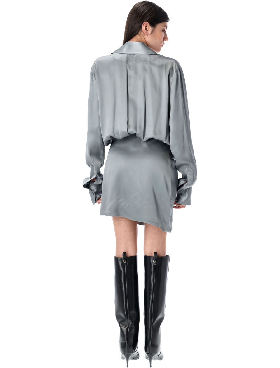 Satin mini dress - Spazio Pritelli