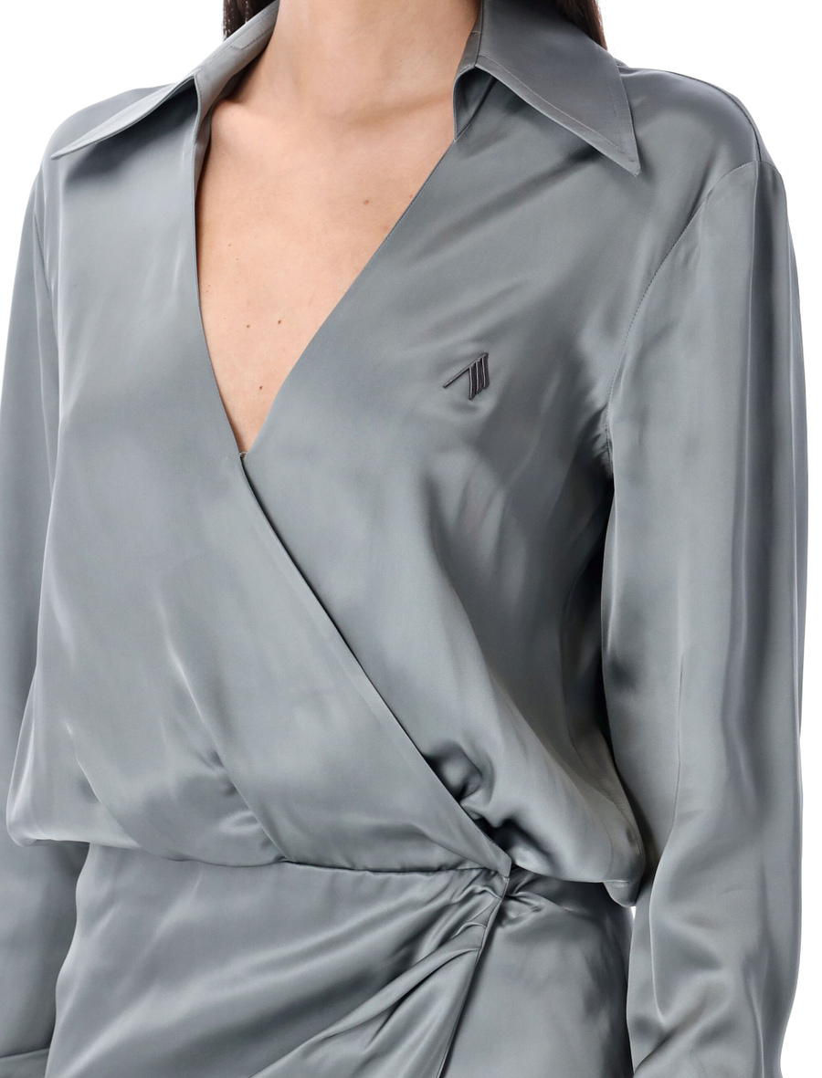 Satin mini dress - Spazio Pritelli