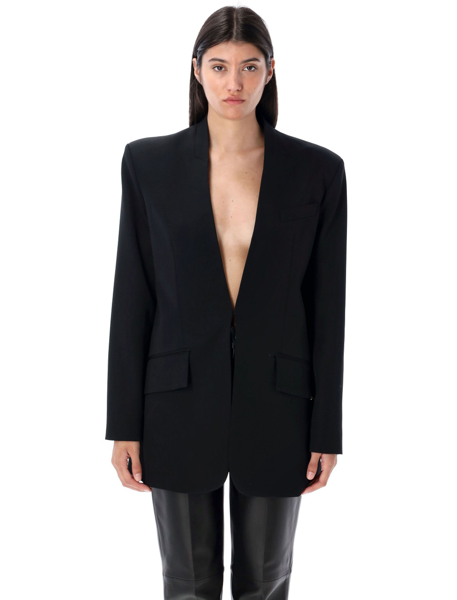 Wool gabardine jacket - Spazio Pritelli
