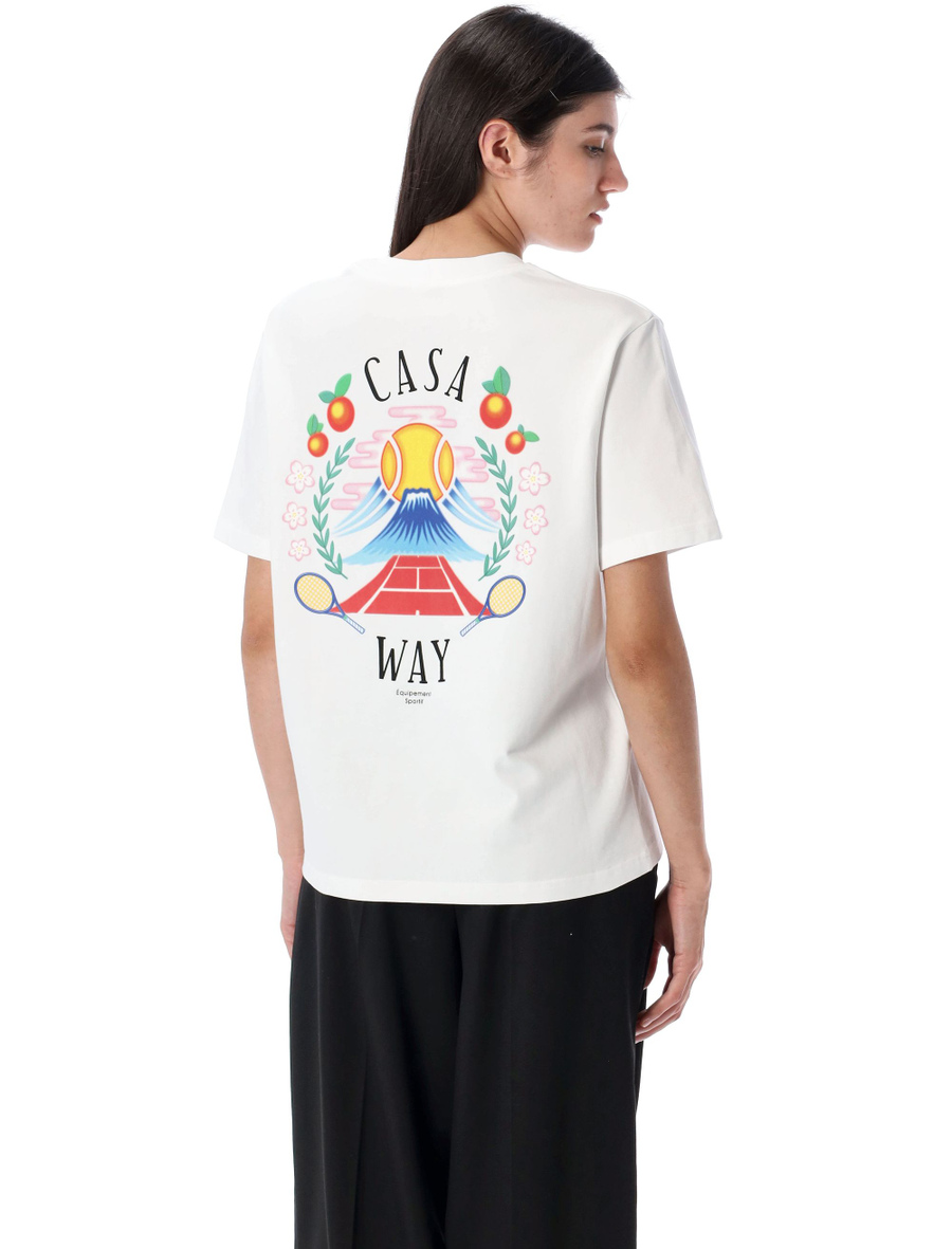 Casa Way mountain printed t-shirt - Spazio Pritelli