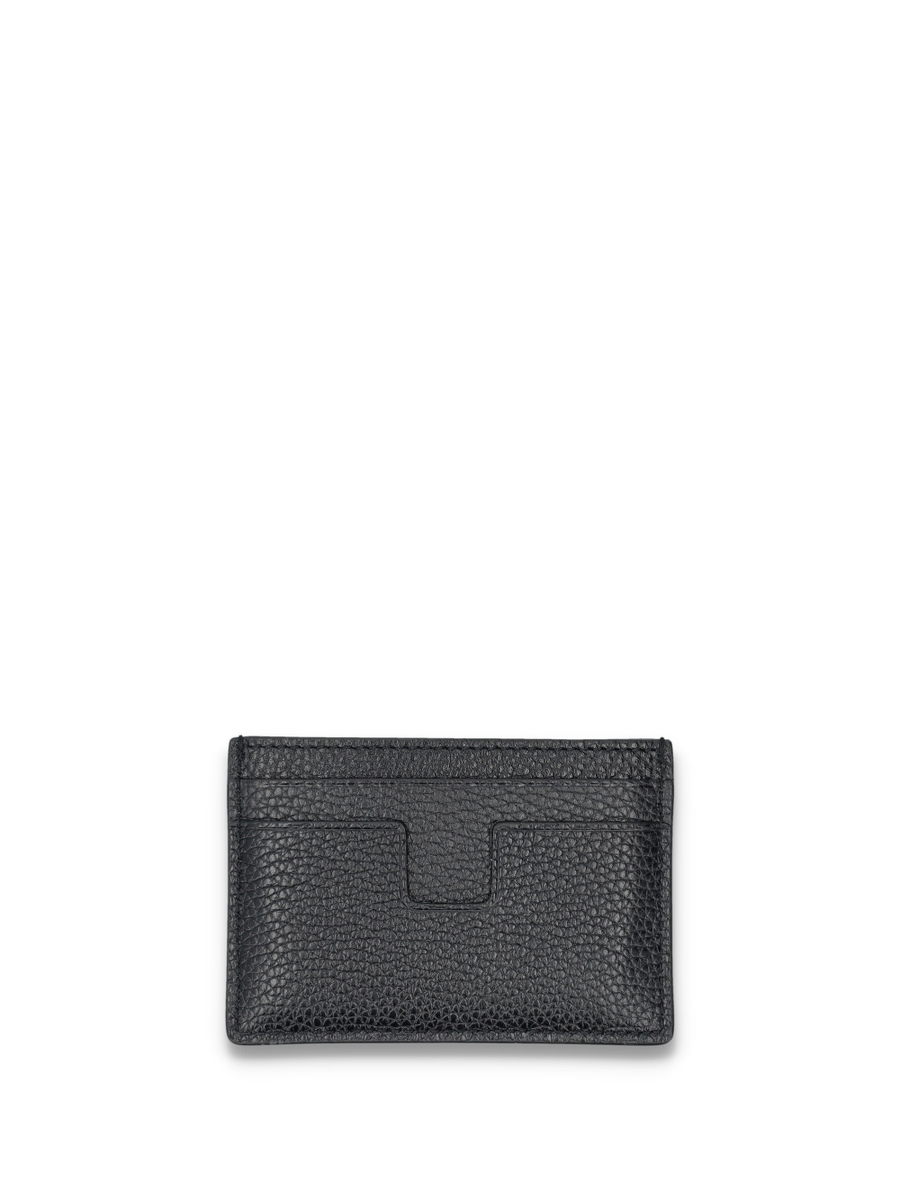 Grain leather classic card holder - Spazio Pritelli