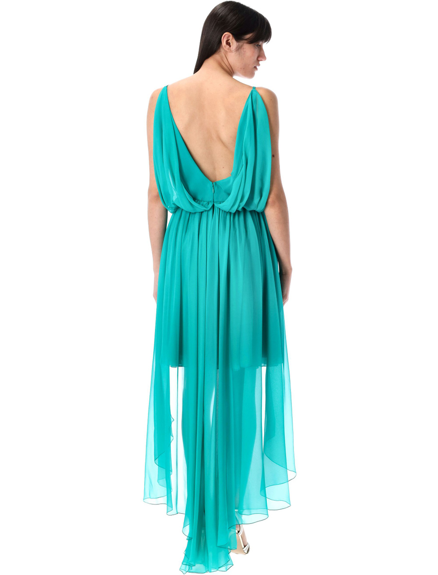Draped mini dress - Spazio Pritelli