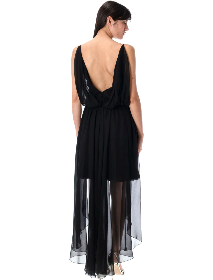 Draped mini dress - Spazio Pritelli