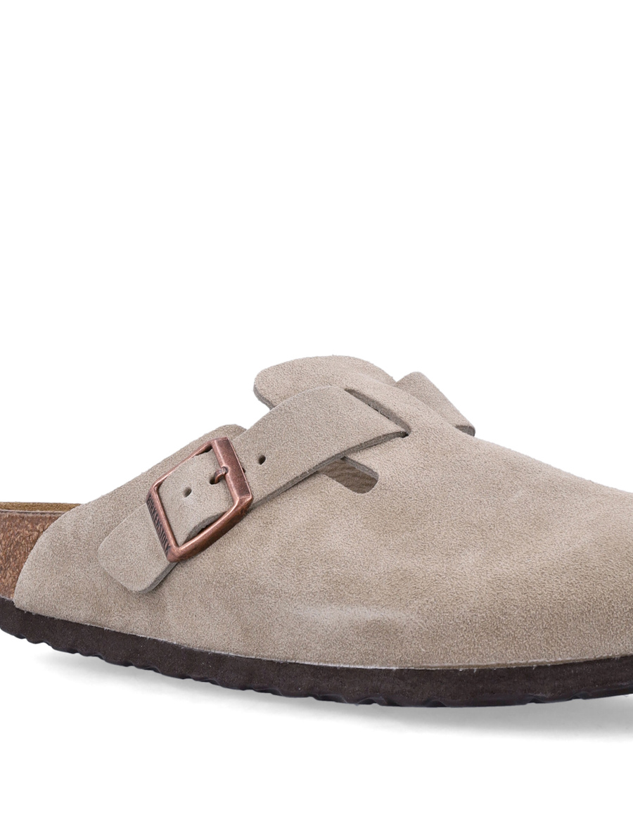 Boston suede clogs - Spazio Pritelli