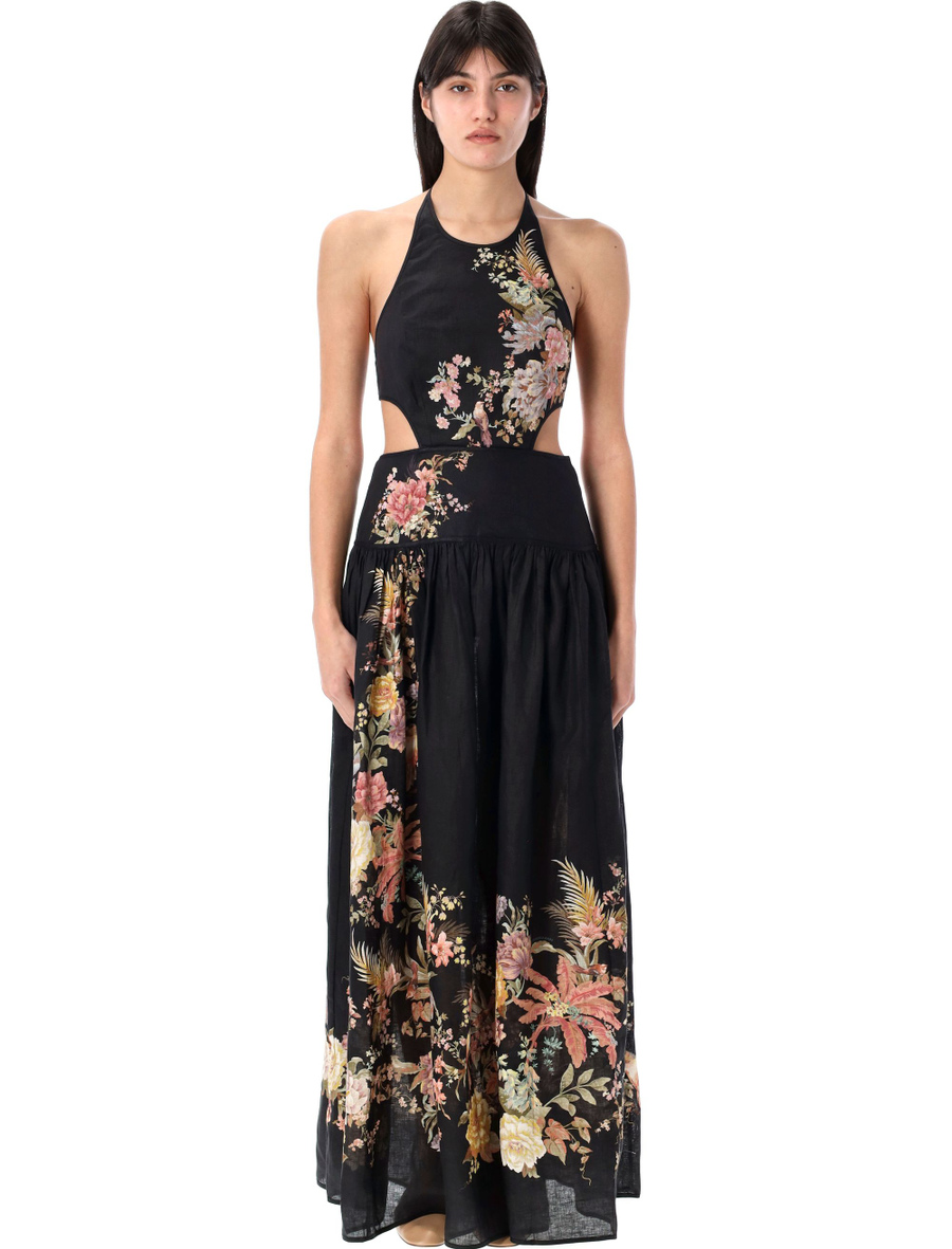 Tallow halter maxi dress - Spazio Pritelli