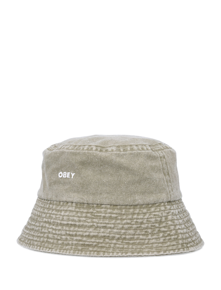 Bold pigment canvas bucket hat - Spazio Pritelli