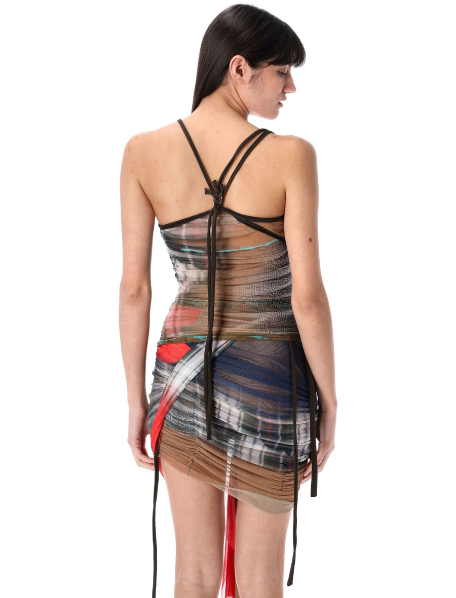 Printed mesh top - Spazio Pritelli