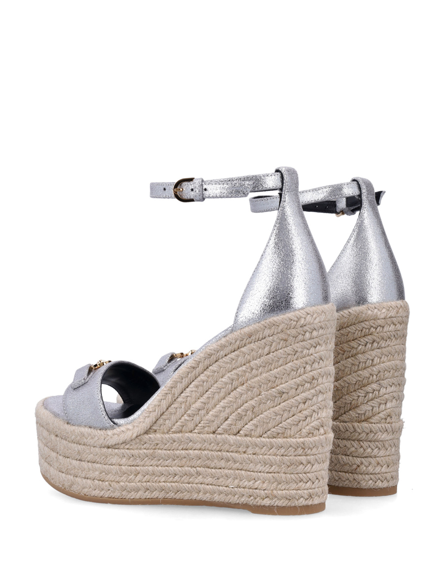 Medusa '95 leather wedge sandals - Spazio Pritelli