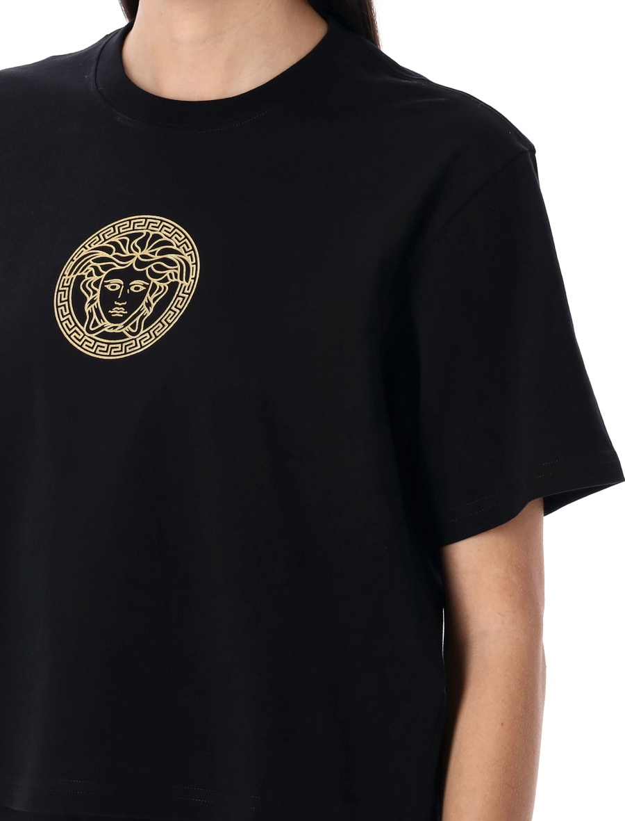 TSHIRT MEDUSA CROPPED - Spazio Pritelli