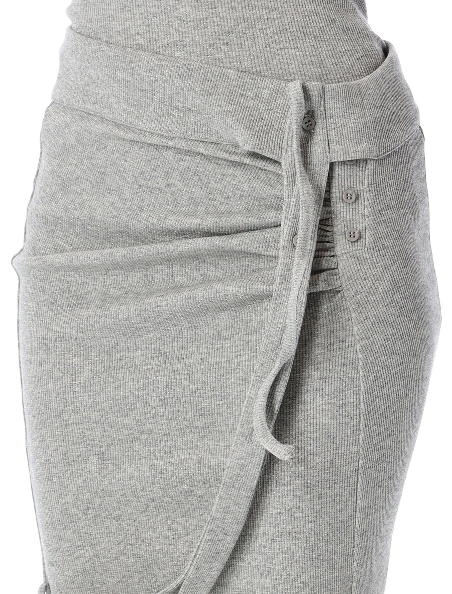 Rib mini skirt - Spazio Pritelli