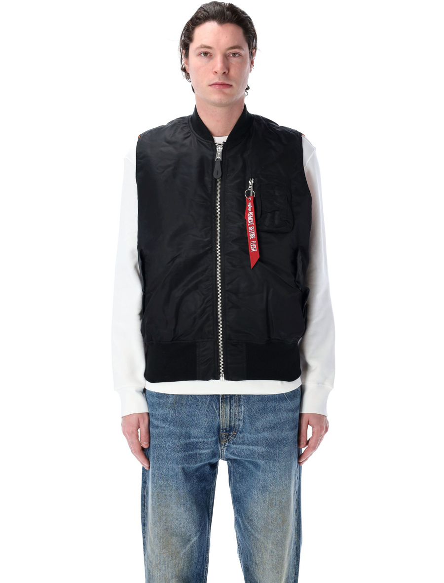 Reversible MA-1 vest - Spazio Pritelli