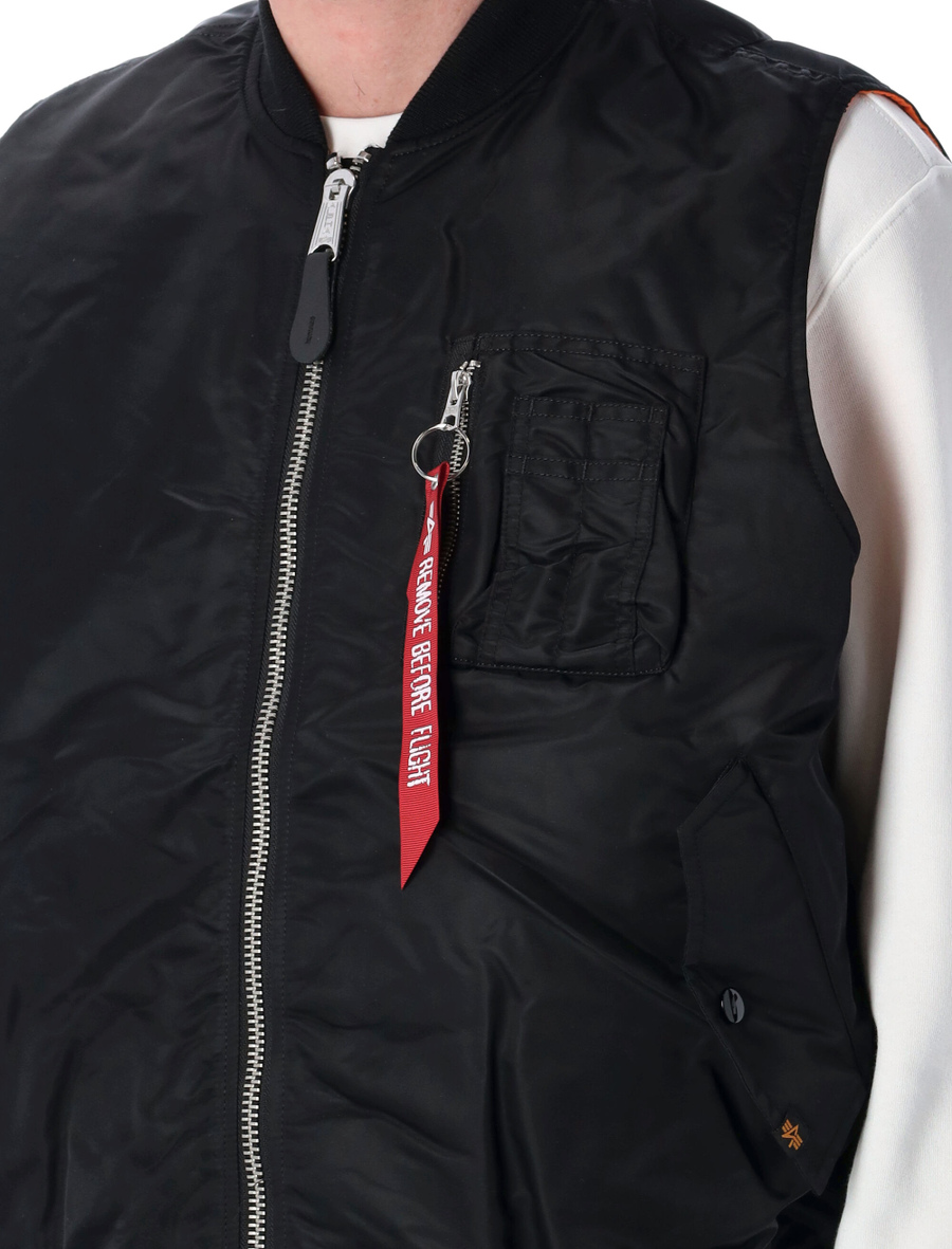 Reversible MA-1 vest - Spazio Pritelli
