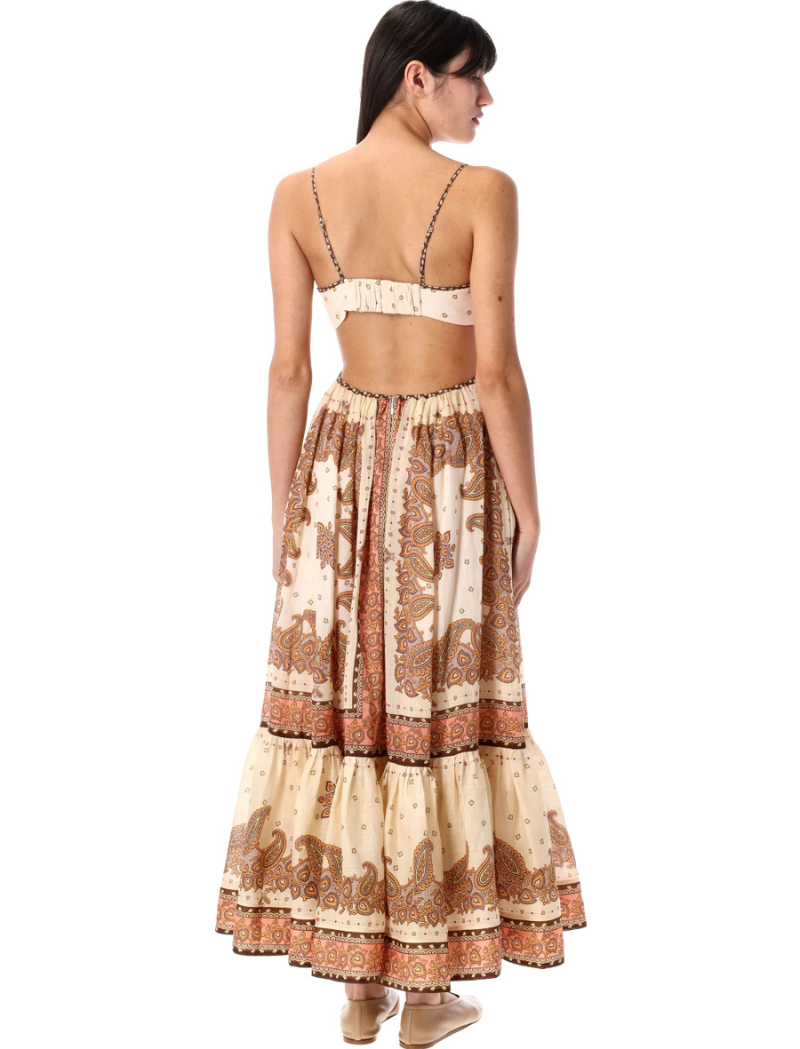Maxine plunge maxi dress - Spazio Pritelli
