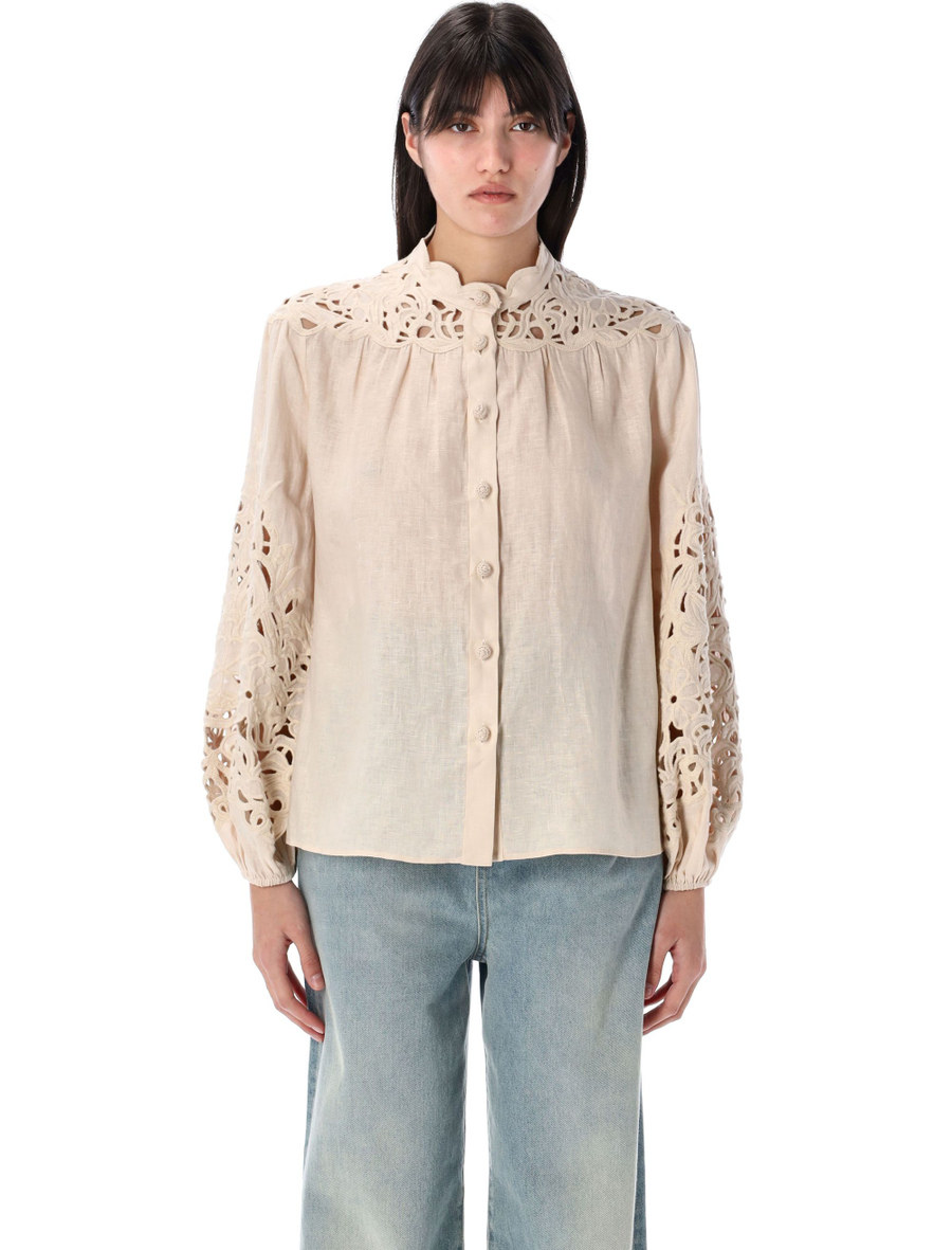 Wylie embroidered blouse - Spazio Pritelli