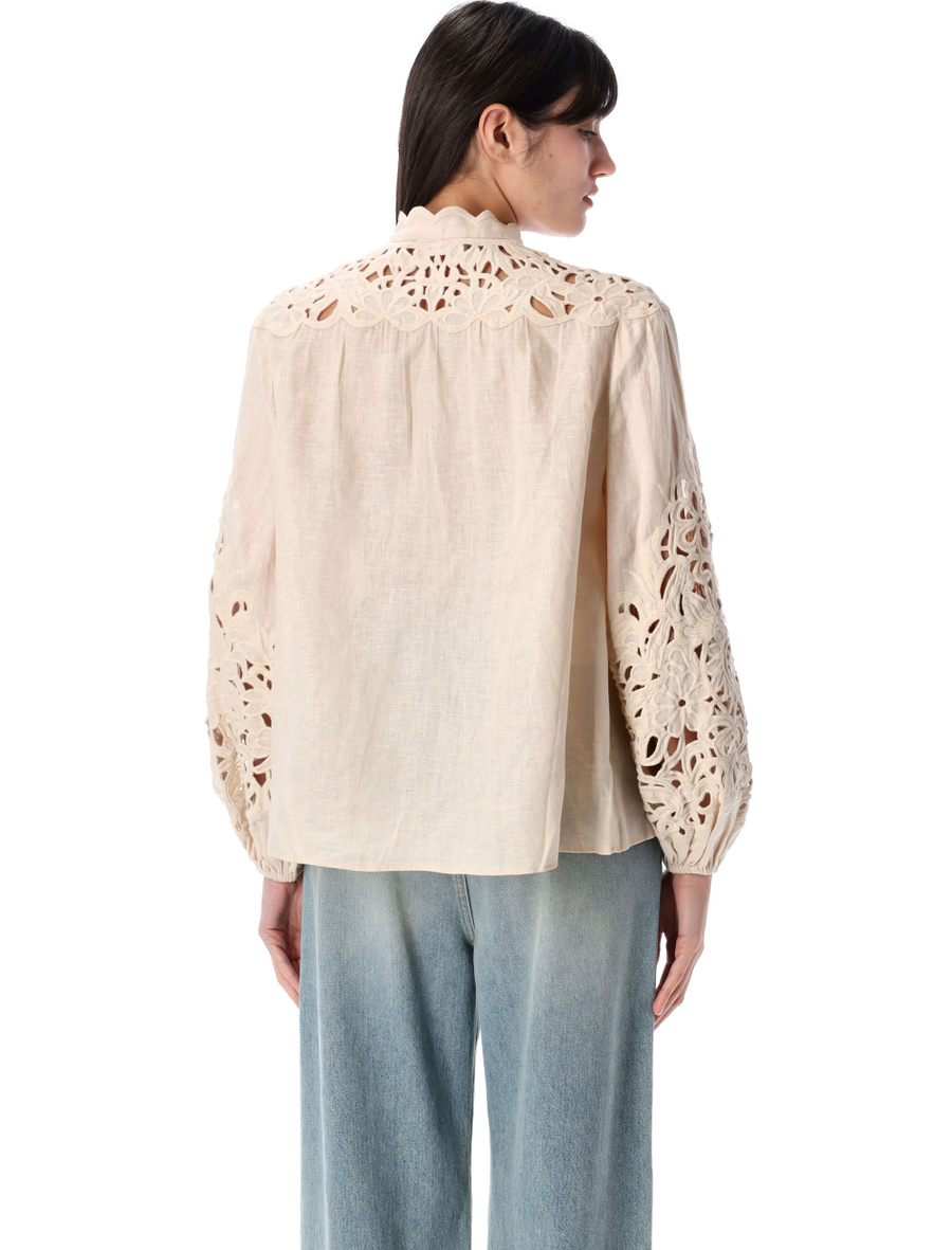 Wylie embroidered blouse - Spazio Pritelli