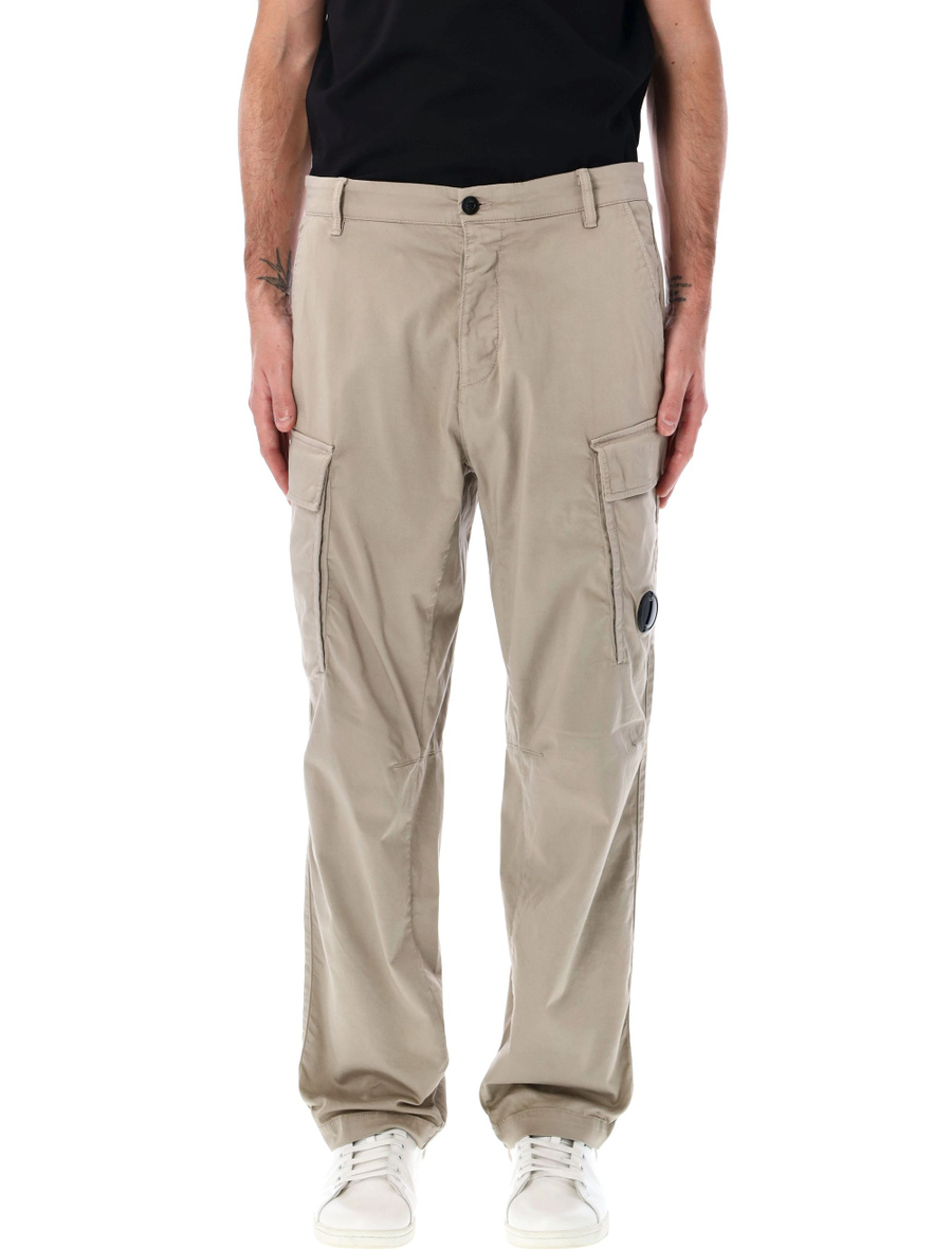 Stretch Sateen Loose cargo pants - Spazio Pritelli