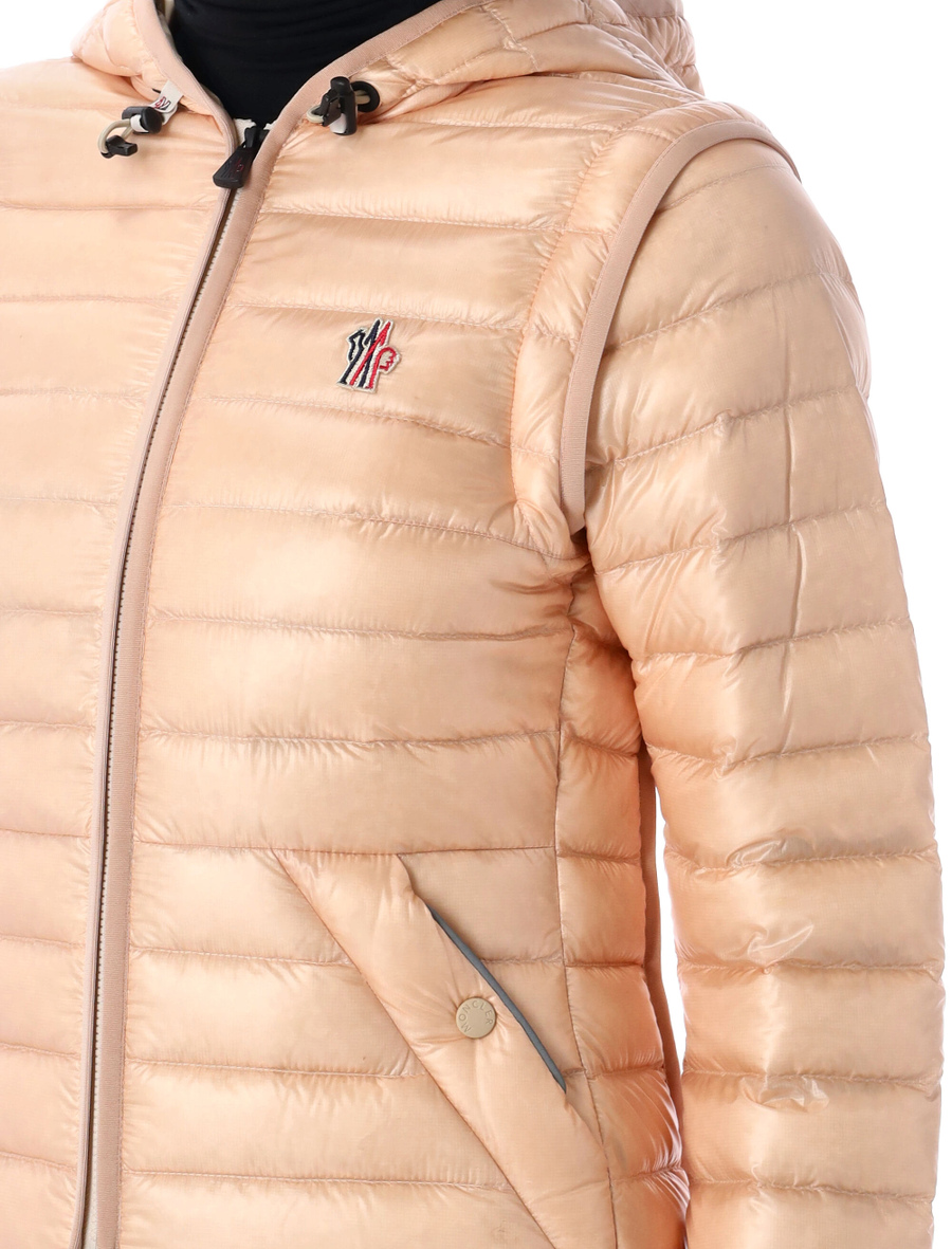Karura 2-in-1 hooded short down jacket - Spazio Pritelli