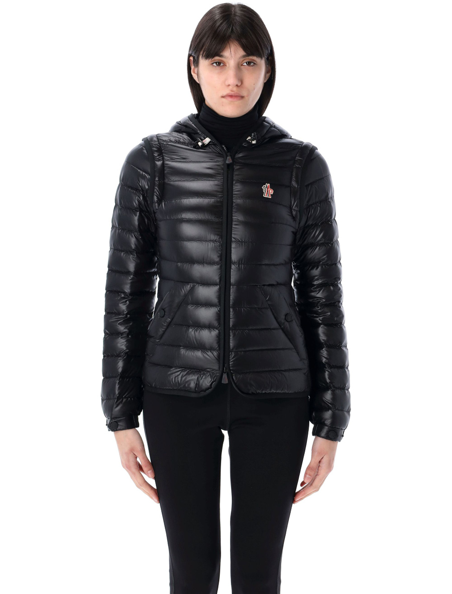 Karura 2-in-1 hooded short down jacket - Spazio Pritelli