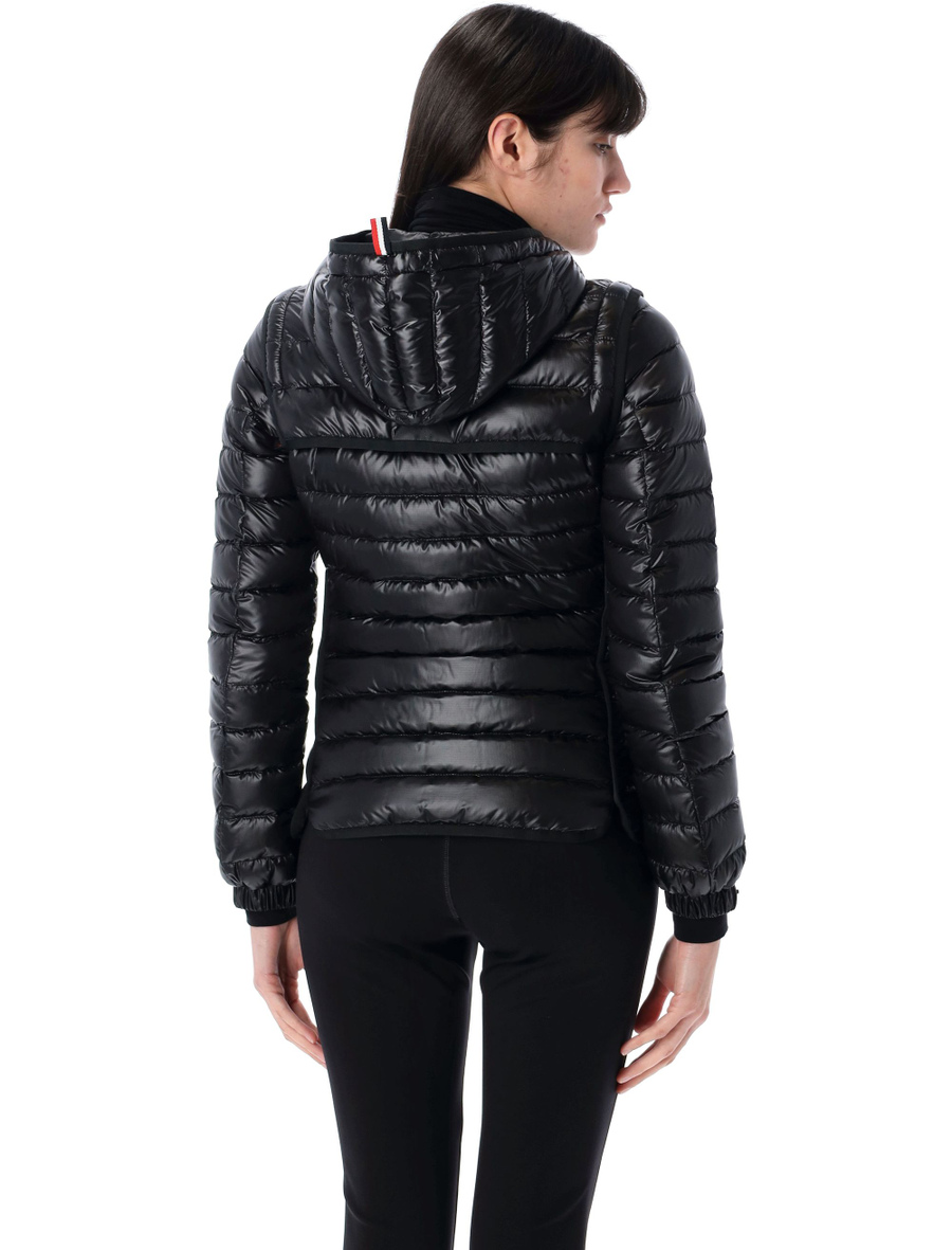 Karura 2-in-1 hooded short down jacket - Spazio Pritelli