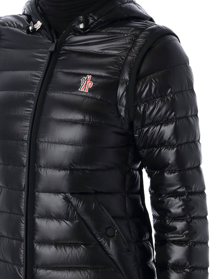 Karura 2-in-1 hooded short down jacket - Spazio Pritelli