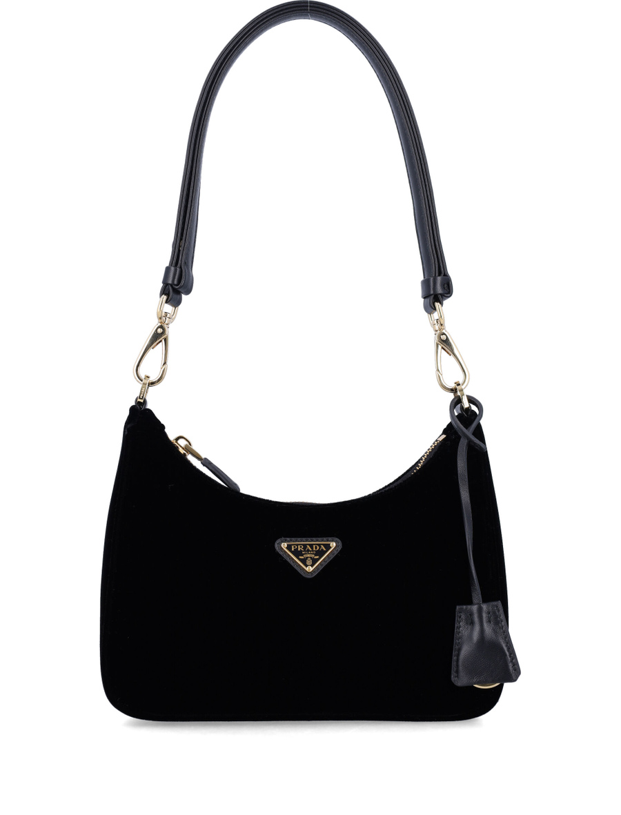 Re-Edition velvet mini-bag - Spazio Pritelli