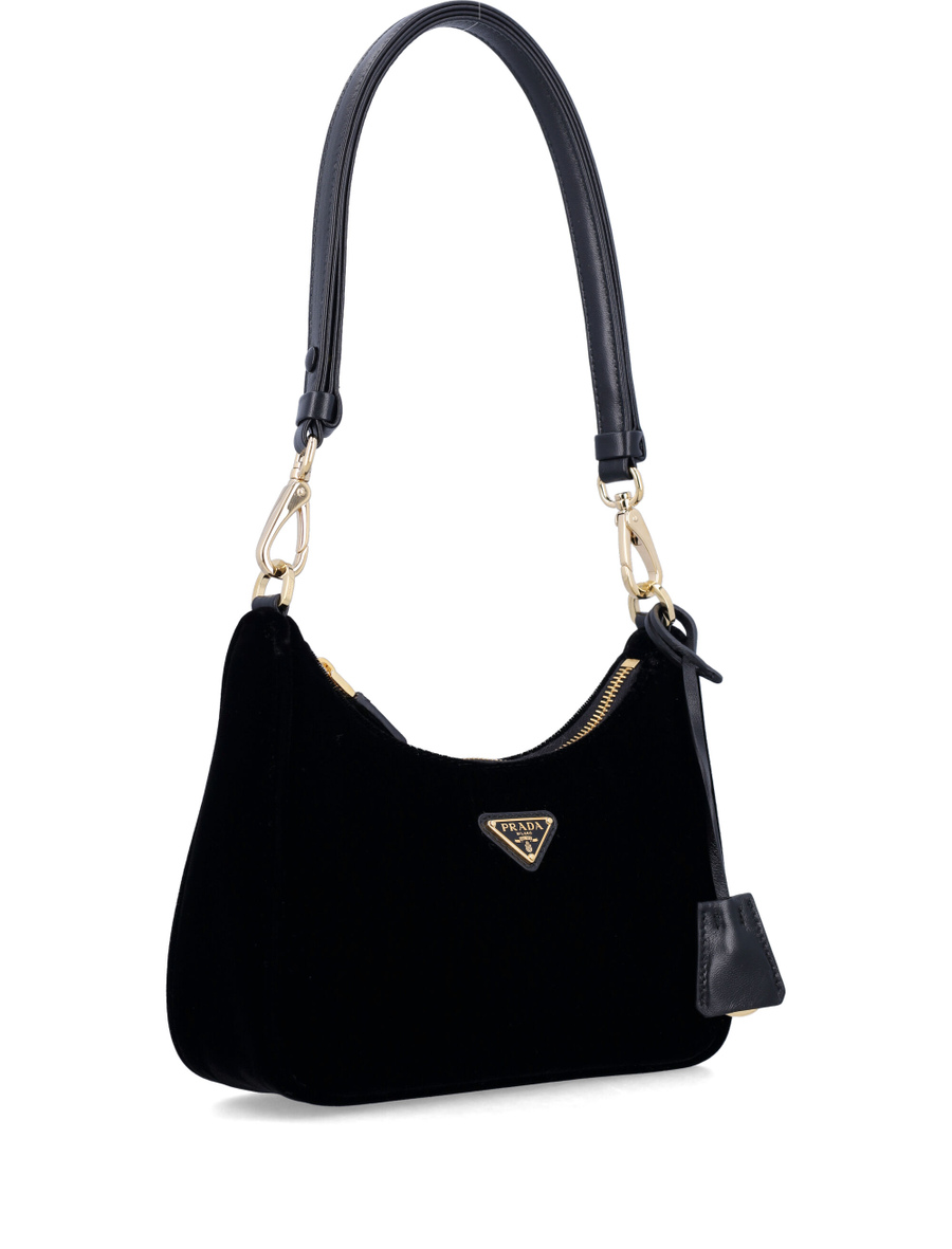 Re-Edition velvet mini-bag - Spazio Pritelli