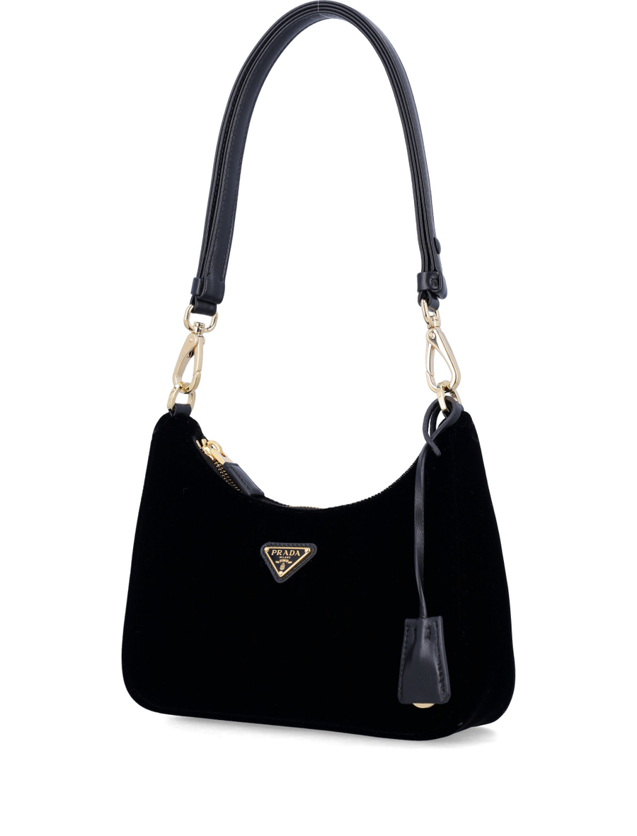 Re-Edition velvet mini-bag - Spazio Pritelli