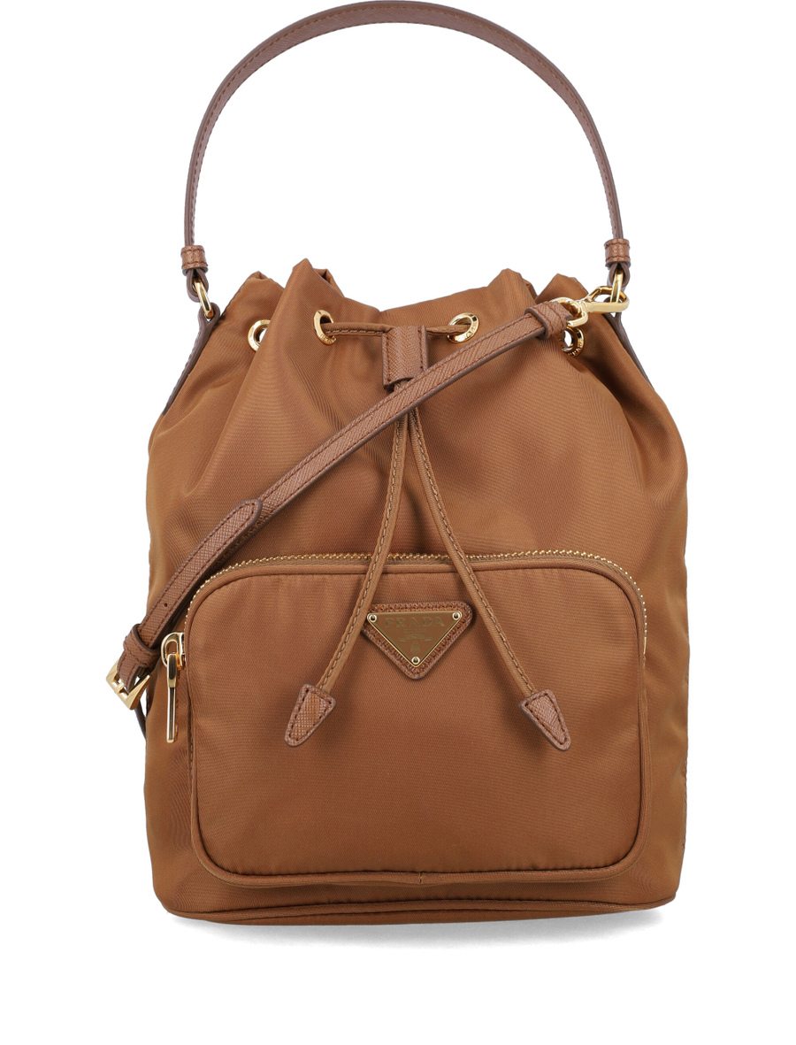 Duet Re-Nylon bucket bag - Spazio Pritelli