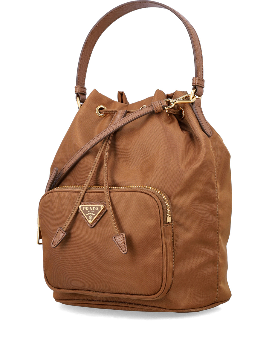 Duet Re-Nylon bucket bag - Spazio Pritelli