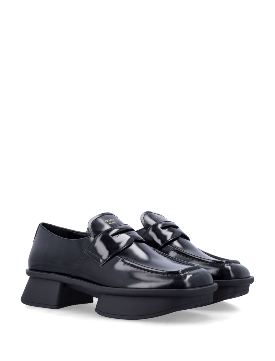 Equal brushed leather loafers - Spazio Pritelli