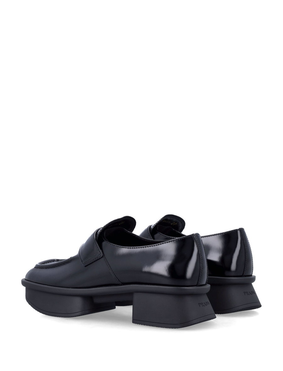 Equal brushed leather loafers - Spazio Pritelli