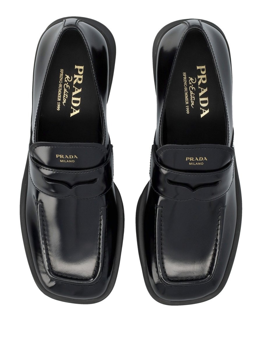 Equal brushed leather loafers - Spazio Pritelli