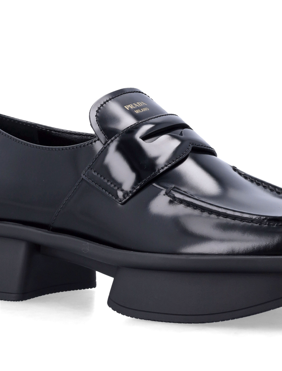 Equal brushed leather loafers - Spazio Pritelli