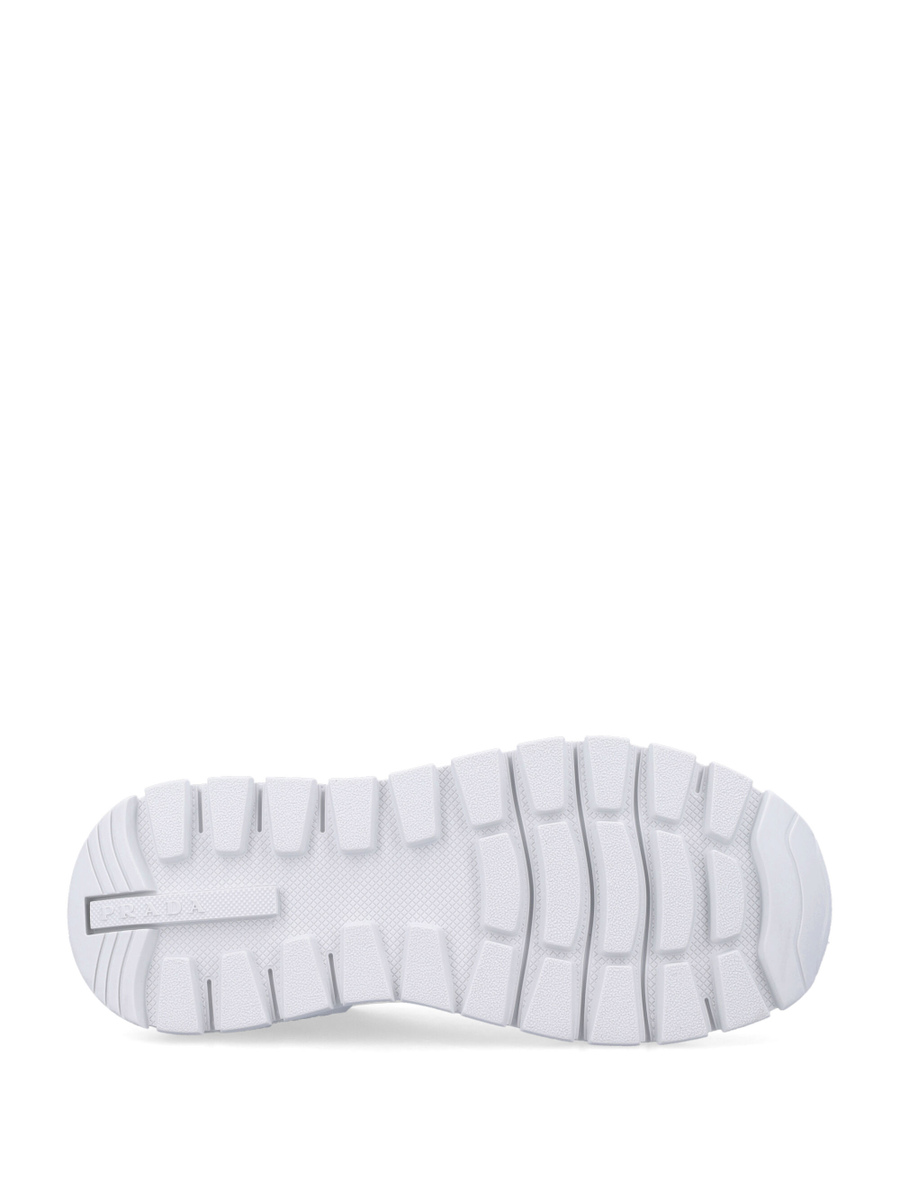 Prax 01 Re-Nylon and leather woman's sneakers - Spazio Pritelli