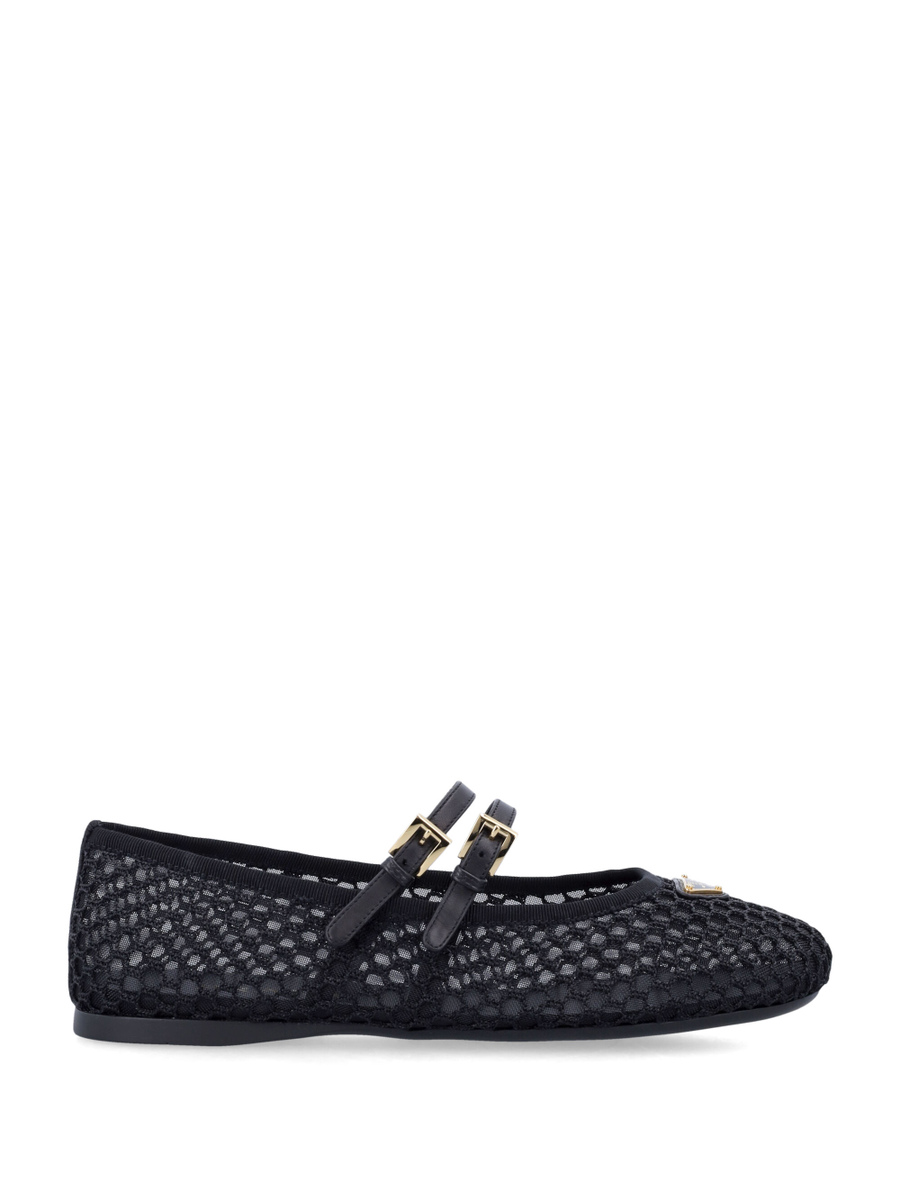 Mesh fabric ballerinas - Spazio Pritelli