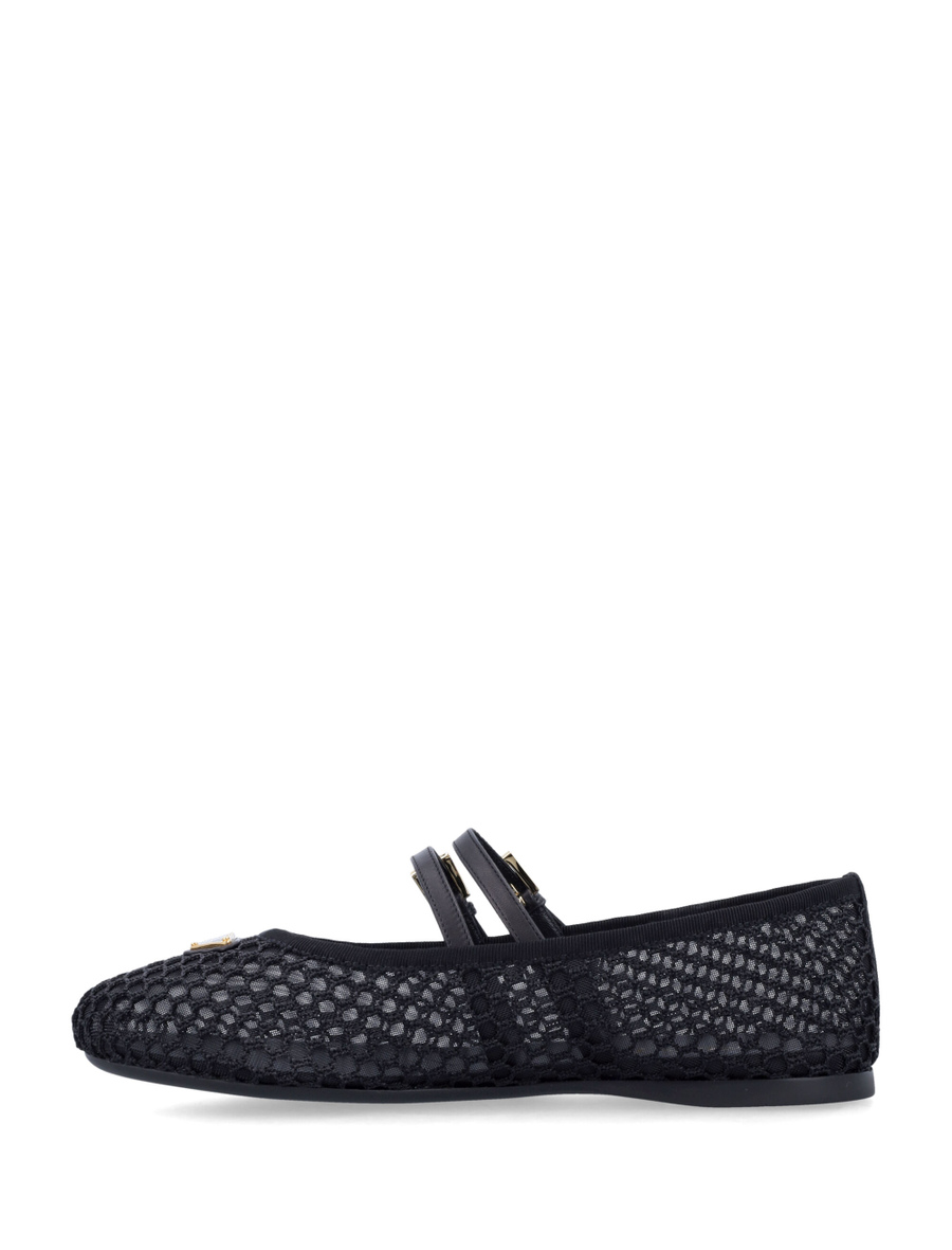 Mesh fabric ballerinas - Spazio Pritelli