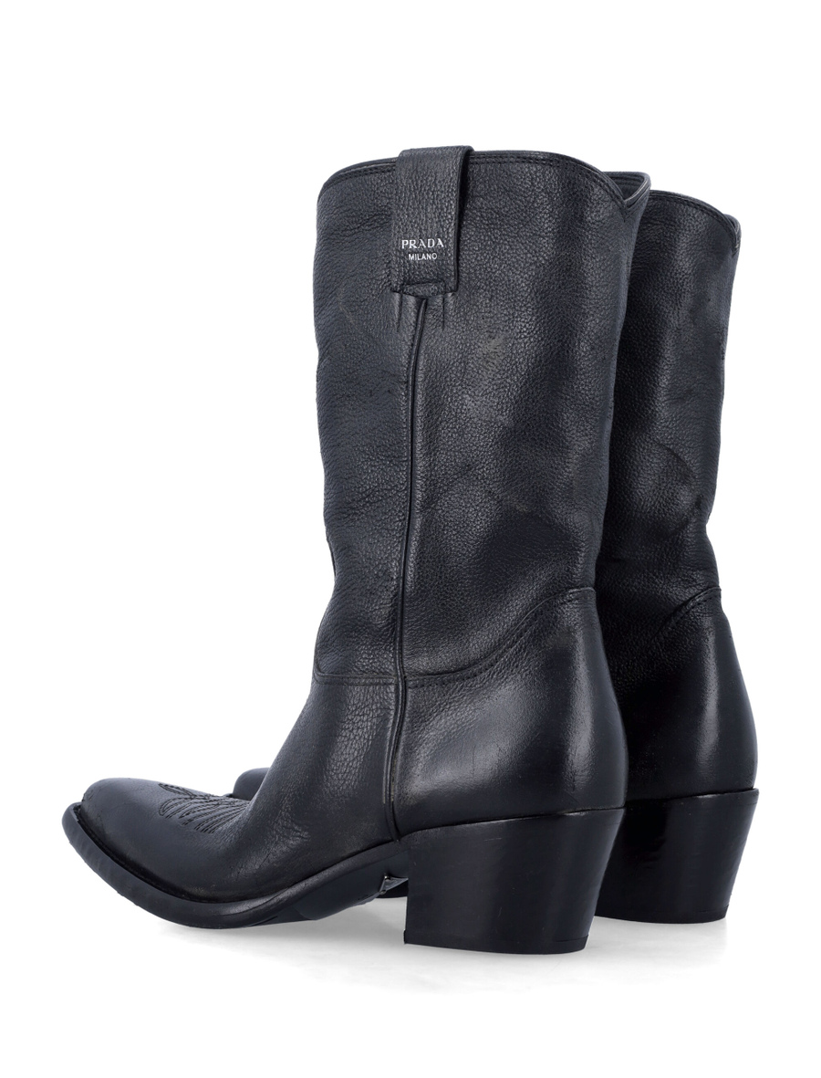 Leather boots - Spazio Pritelli